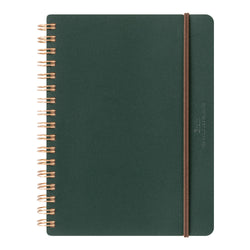 RING NOTEBOOK GRAIN B6 GREEN (15414006)
