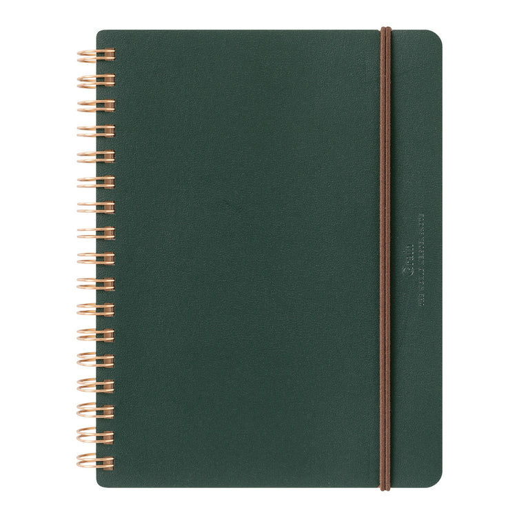 RING NOTEBOOK GRAIN B6 GREEN (15414006)