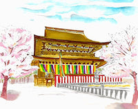 WATERCOLOR BRUSH PEN SAI 20 COLOR SET