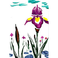 WATERCOLOR BRUSH PEN SAI EN PACKAGE MAGENTA (BOTAN-IRO)