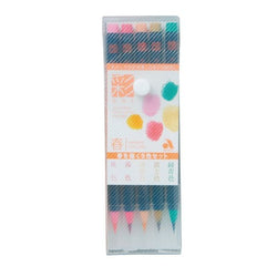 WATERCOLOR BRUSH PEN SAI 5 COLOR SET SPRING EN PACKAGE