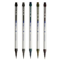 WATERCOLOR BRUSH PEN SAI THIN-LINE EXTRA FINE PEN 5 EARTH-TONE COLORS