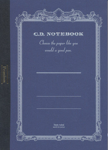 PREMIUM CD NOTEBOOK B5 7MM 30 LINE 96PAGES BLUE