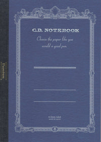 PREMIUM CD NOTEBOOK A6 6.5MM 18 LINE 96PAGES BLUE