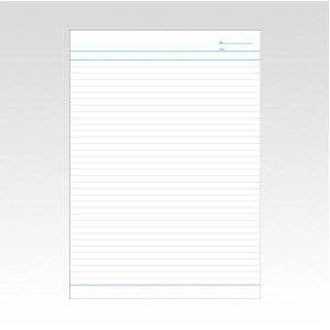APICA NOTEBOOK LINE 6MM SEMI-B5 50 SHEETS