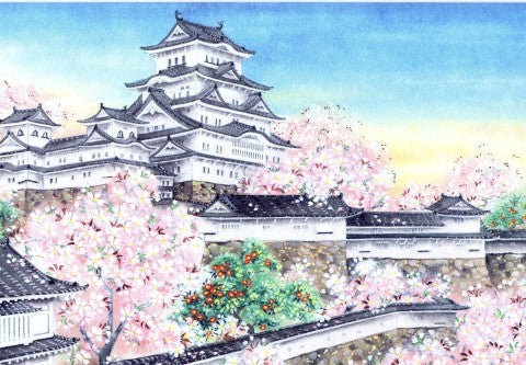 BLANK [2019] CASTLE WITH SAKURA