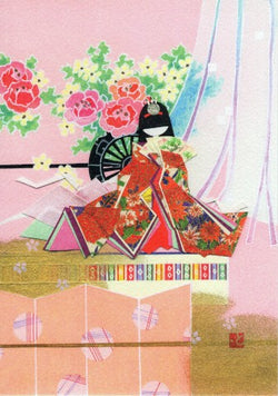 [BLANK] GIRL DOLL W/ FLOWER