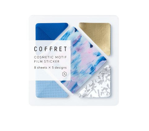 COFFRET SQUARE HORIZON BLUE