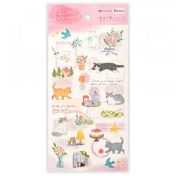 STICKERS LARGE - DECO TIME: CAT (1294103)