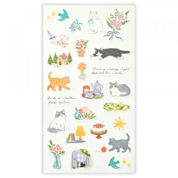 STICKERS LARGE - DECO TIME: CAT (1294103)
