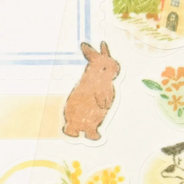 STICKERS LARGE - DECO TIME: RABBIT (1294102)