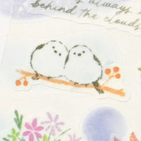 STICKERS LARGE - DECO TIME: LONG-TAILED TIT (1294101)