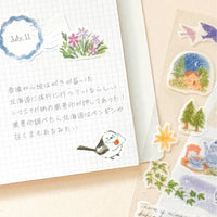STICKERS LARGE - DECO TIME: LONG-TAILED TIT (1294101)