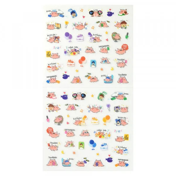 PLANNER STICKERS LARGE - FAN CHEERING DUMBO OCTOPUS (5754112)