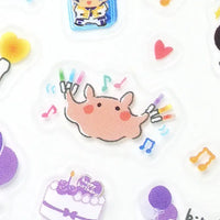 PLANNER STICKERS LARGE - FAN CHEERING DUMBO OCTOPUS (5754112)
