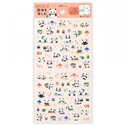 PLANNER STICKERS LARGE - PANDA ENJOYING HOBBIES (5754109)