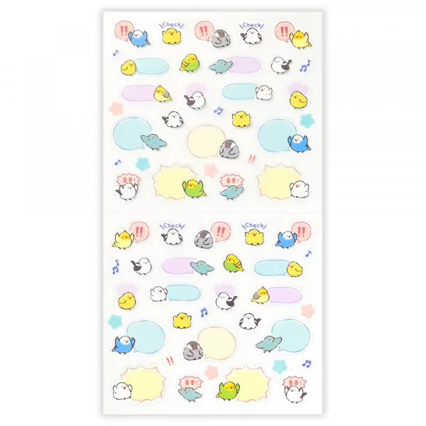 PLANNER STICKERS LARGE - CHATTY ANIMALS: BIRDS (2954104)