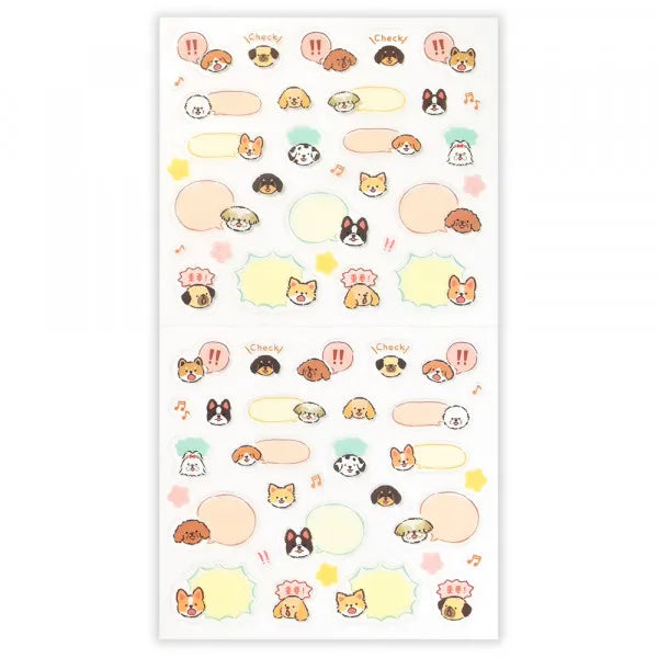 PLANNER STICKERS LARGE - CHATTY ANIMALS: DOGS (2954103)