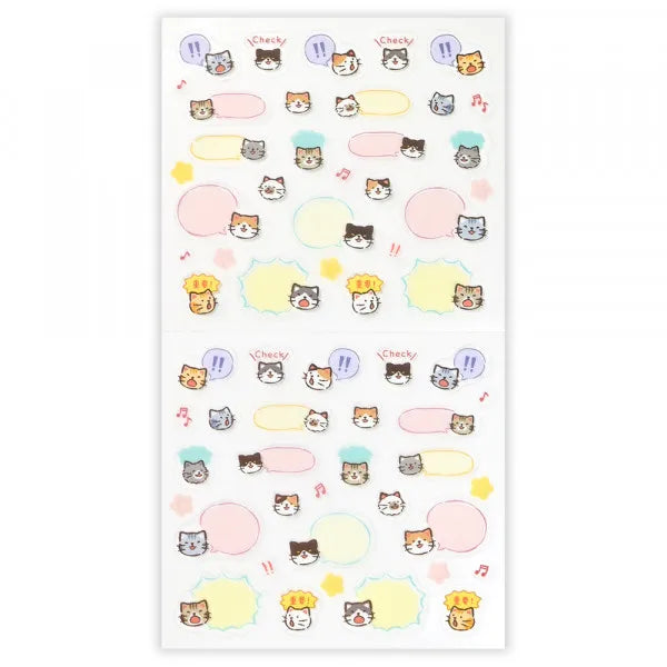 PLANNER STICKERS LARGE - CHATTY ANIMALS: CATS (2954102)