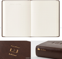 HIBINO FREE DIARY A6 BROWN (15396006)