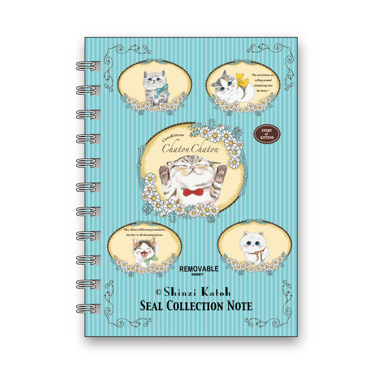 STICKER BOOK - SHINZI KATOH - CHATONCHATON2 (KS-SB-10034)