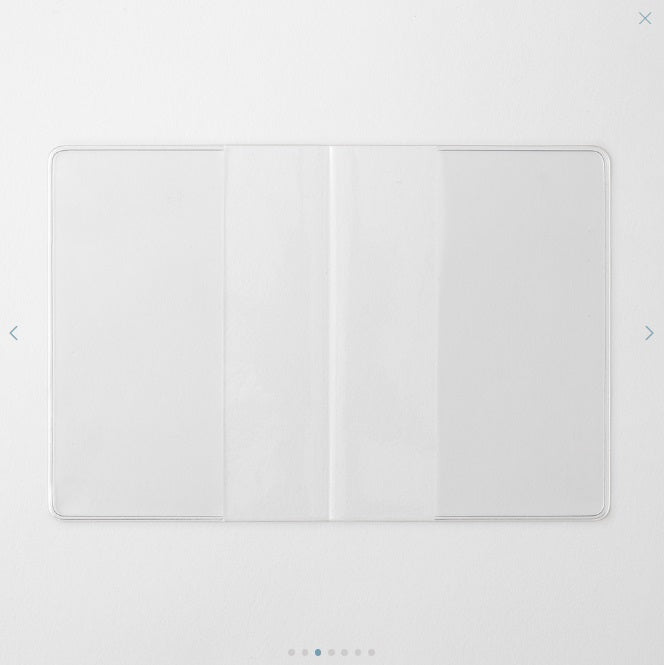 MD NOTEBOOK COVER A6 CLEAR A6 (35658006)