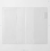 MD NOTEBOOK COVER B6 SLIM CLEAR A (35659006)
