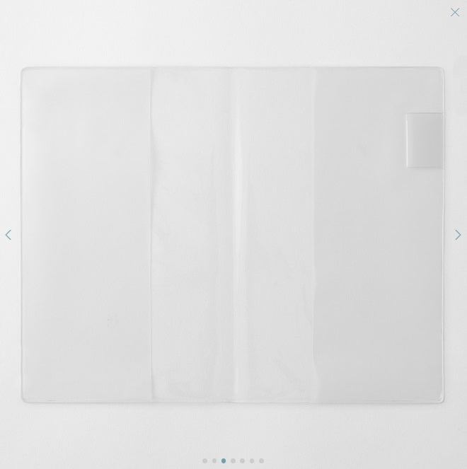 MD NOTEBOOK COVER B6 SLIM CLEAR A (35659006)