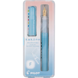 KAKUNO FOUNTAIN PEN MADOROMI FINE GOLD NIB LIGHT BLUE (KFPM-BLKFLBL)
