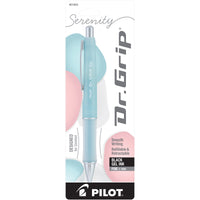 DR GRIP SERENITY GEL INK BLACK FINE LIGHT BLUE (BDGS7BLK-LBL)