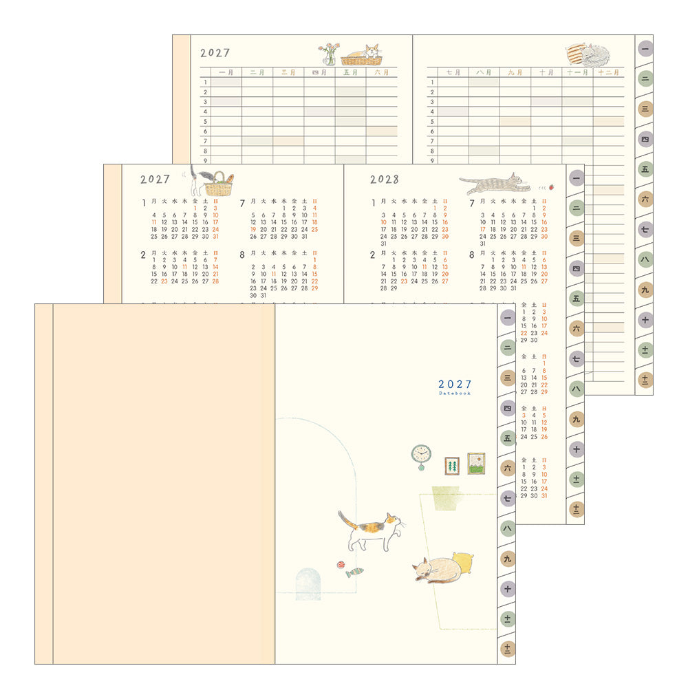 POCKET DIARY MINI CAT 2027 (22433006)