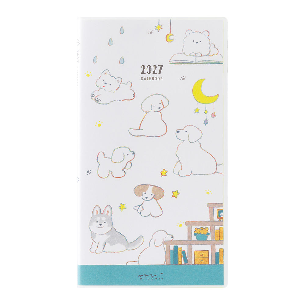 POCKET DIARY SLIM DOG 2027 (22437006)