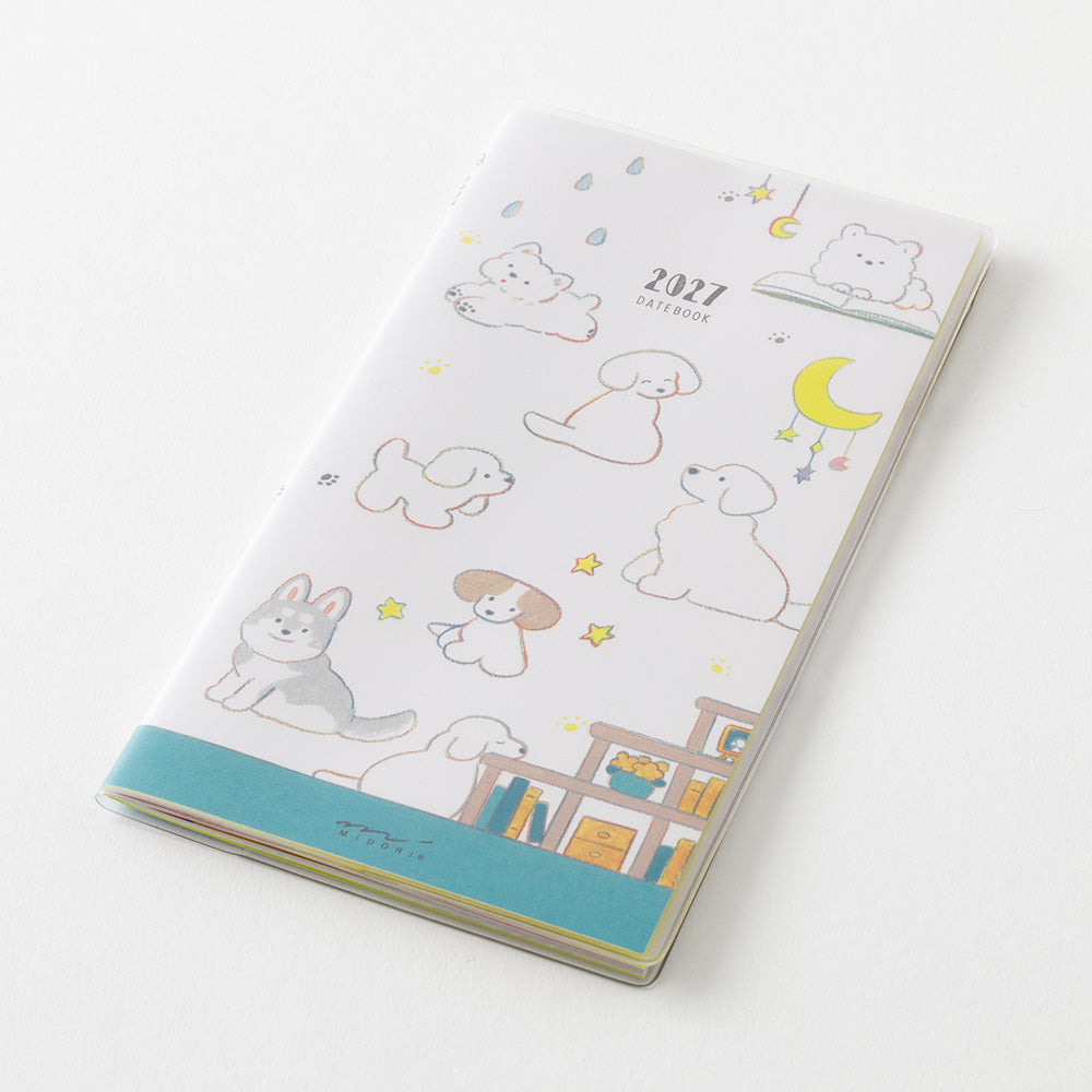 POCKET DIARY SLIM DOG 2027 (22437006)