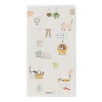 POCKET DIARY SLIM CAT 2027 (22438006)