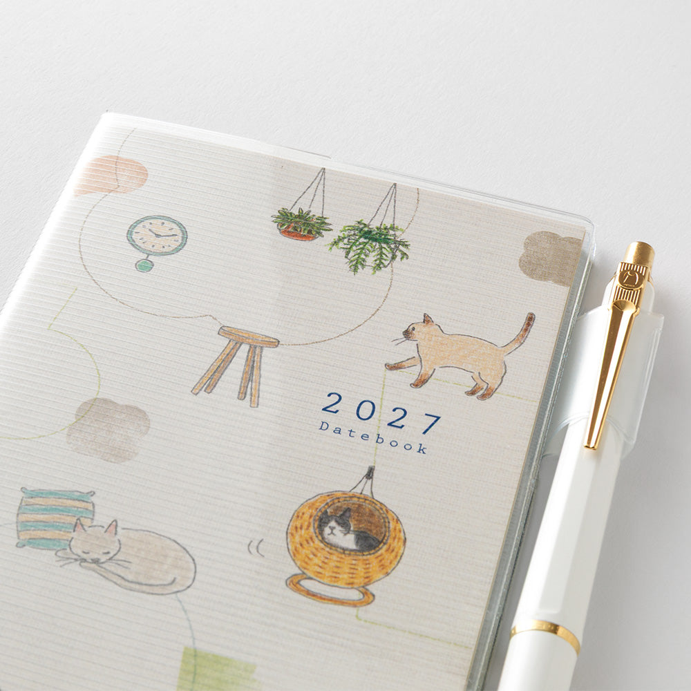 POCKET DIARY SLIM CAT 2027 (22438006)