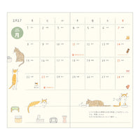 POCKET DIARY SLIM CAT 2027 (22438006)