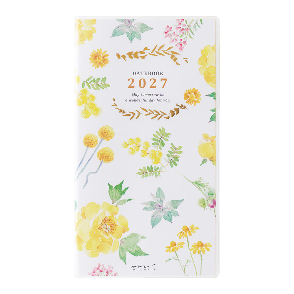 POCKET DIARY SLIM COUNTRY TIME FLOWER 2027 (22439006)