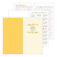 POCKET DIARY SLIM COUNTRY TIME FLOWER 2027 (22439006)