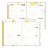 POCKET DIARY A6 COUNTRY TIME FLOWER 2027 (22444006)