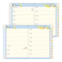 POCKET DIARY A6 BIRD 2027 (22445006)