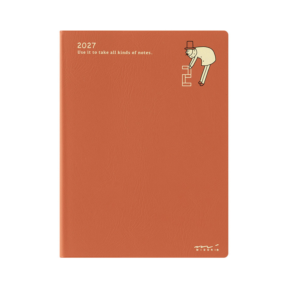 POCKET DIARY A6 MONTHLY OJISAN 2027 (22446006)
