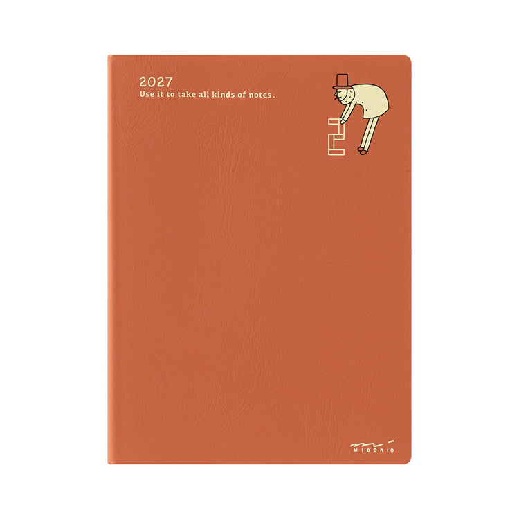 POCKET DIARY A6 MONTHLY OJISAN 2027 (22446006)