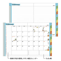 POCKET DIARY A6 MONTHLY OJISAN 2027 (22446006)