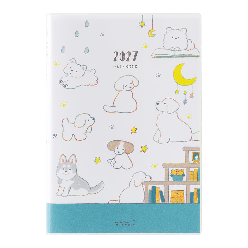 POCKET DIARY B6 DOG 2027 (22448006)