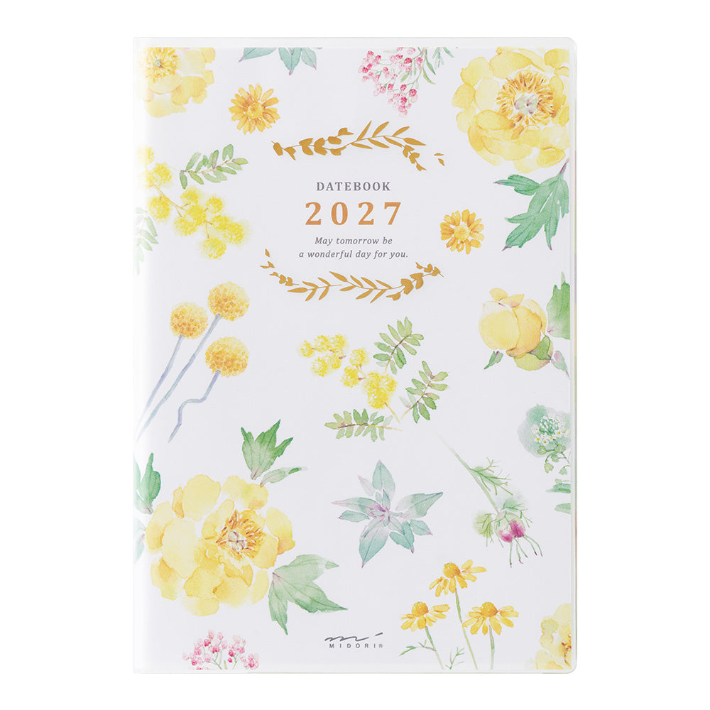 POCKET DIARY B6 COUNTRY TIME FLOWER 2027 (22450006)