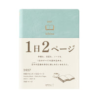 DIARY HIBINO A6 BLUE GREEN 2027 (22465006)