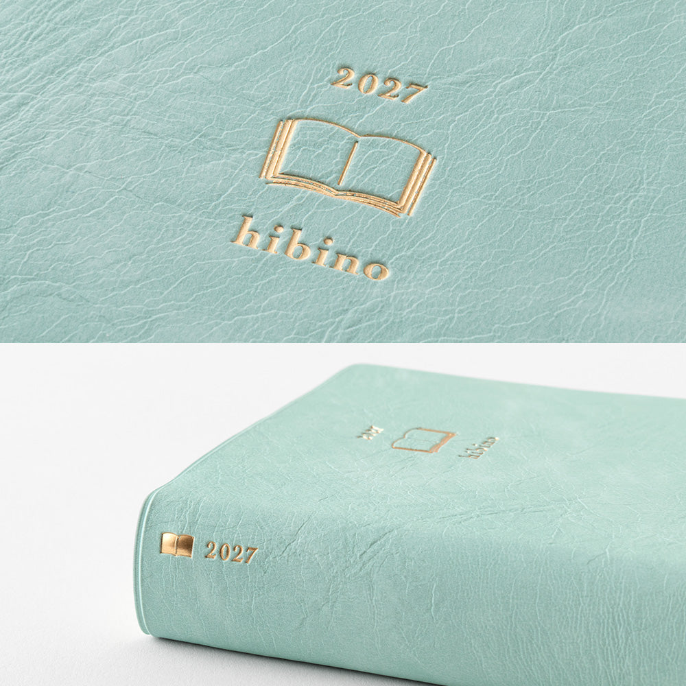 DIARY HIBINO A6 BLUE GREEN 2027 (22465006)