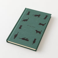 BOOK STYLE DIARY B6 VARIANT CAT GREEN 2027 (22476006)