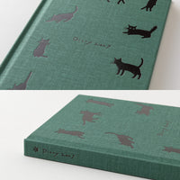 BOOK STYLE DIARY B6 VARIANT CAT GREEN 2027 (22476006)