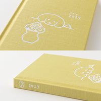 BOOK STYLE DIARY B6 VARIANT DOG YELLOW 2027 (22478006)